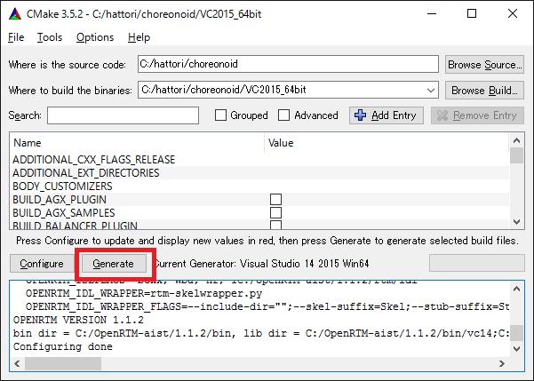 Building From Source Code And Installing Windows Choreonoid 1 6 Documentation